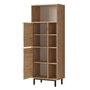 Hanah Home Armario de Baño On10C-S Nogal 60x161.6x35.5 cm